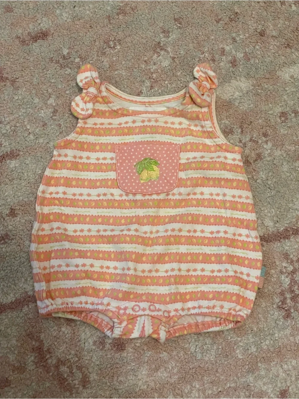 VTG Rainbow tag Gymboree Bubble Layette